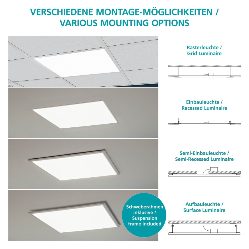 Eglo - LED-kattovalaisin LED / 40W / 230V