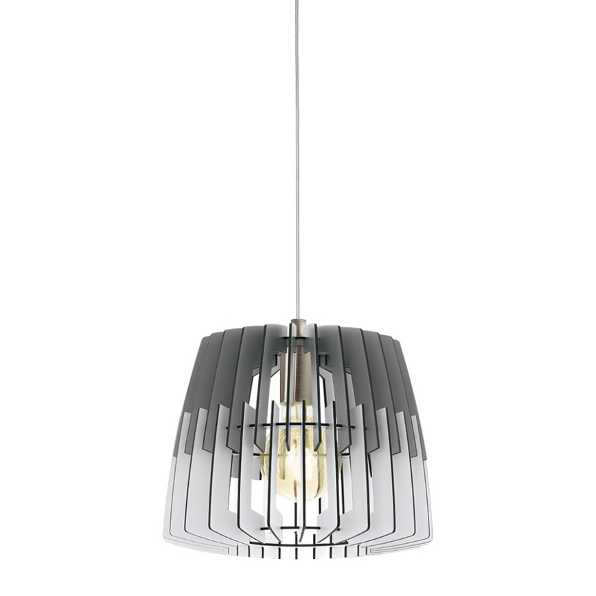 Eglo 32824 - Kattokruunu ARTANA 1xE27/60W/230V harmaa 300mm