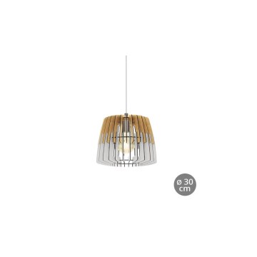 Eglo 32825 - Kattokruunu narulla SOTOS 1xE27/60W/230V
