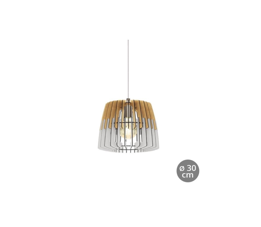 Eglo 32825 - Kattokruunu narulla SOTOS 1xE27/60W/230V