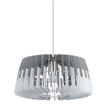 Eglo 32826 - Kattokruunu ARTANA 1xE27/60W/230V harmaa 480mm