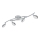 Eglo 32829 - LED-kohdevalaisin SALTO 4xLED/5,4W+1xLED/2,5W