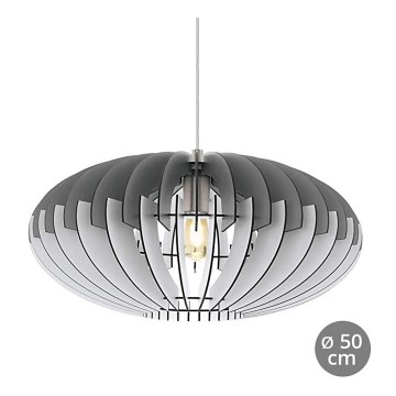 Eglo 32833 - Kattokruunu narulla SOTOS 1xE27/60W/230V