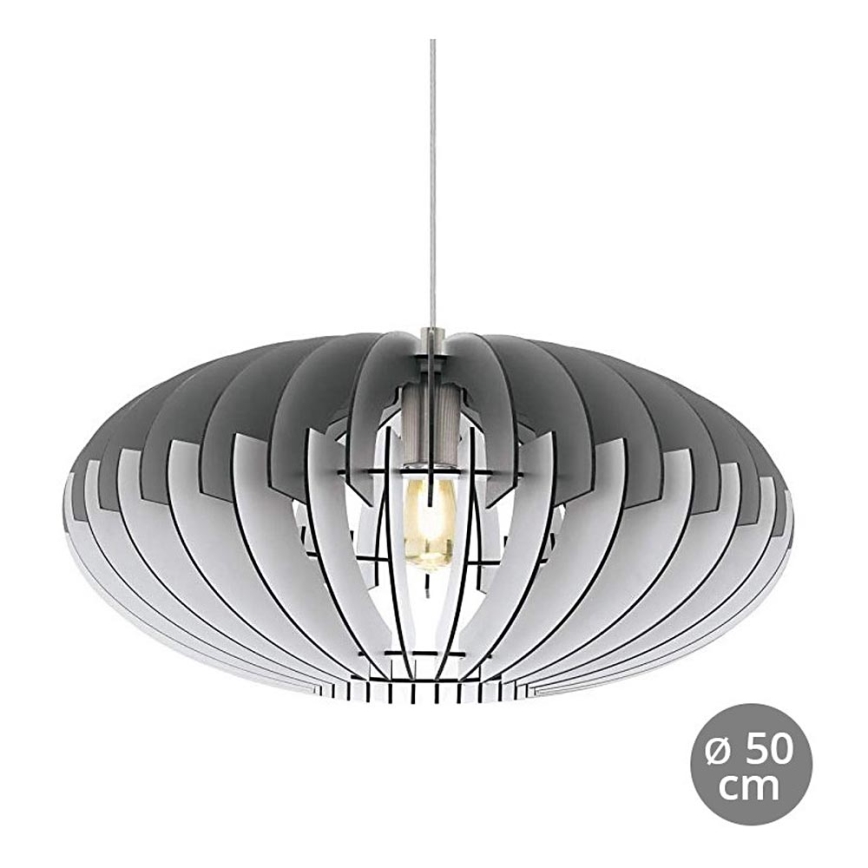 Eglo 32833 - Kattokruunu narulla SOTOS 1xE27/60W/230V