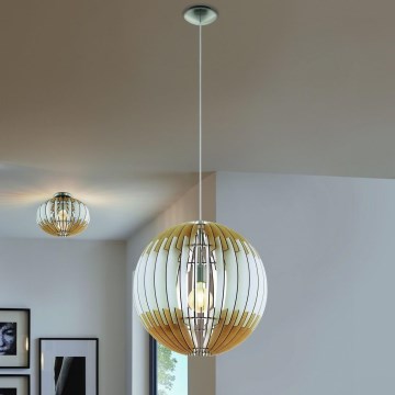 Eglo 32846 - Kattokruunu OLMERO 1xE27 / 60W / 230V