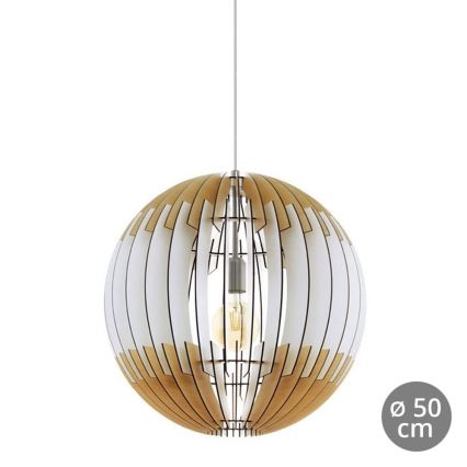 Eglo 32846 - Kattokruunu OLMERO 1xE27 / 60W / 230V
