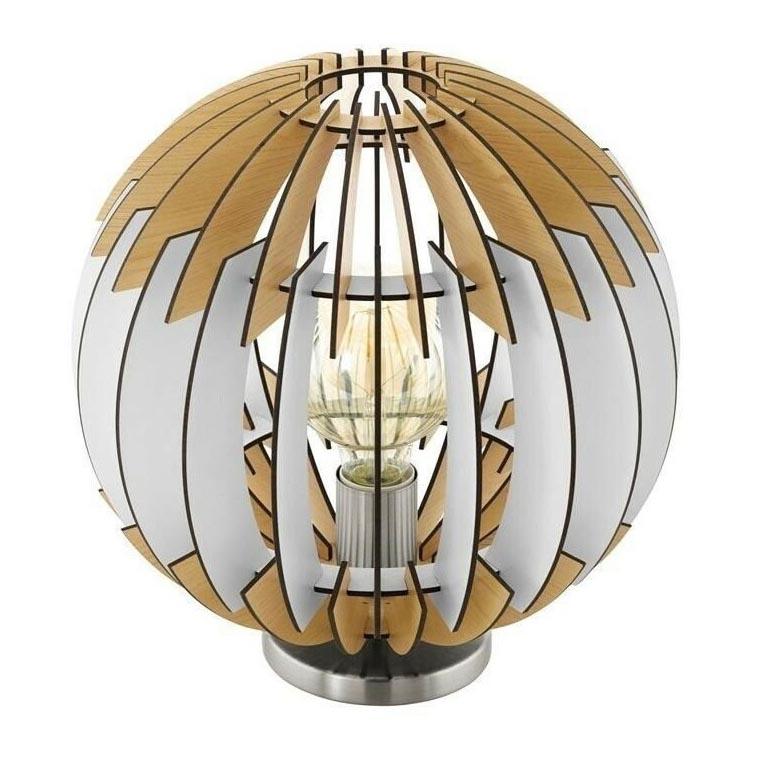 Eglo 32848 - Pöytävalaisin OLMERO 1xE27 / 60W / 230V