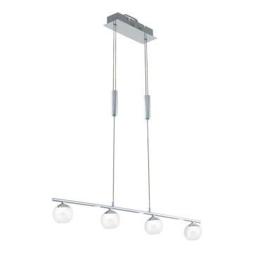 Eglo 32868 - LED-kattokruunu narussa BORRIOL 4xLED/4,5W/230V