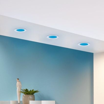 Eglo - ETTI 3x LED RGB Himmennettävä riippuva kattovalaisin FUEVA-C 1xLED/3W/230V