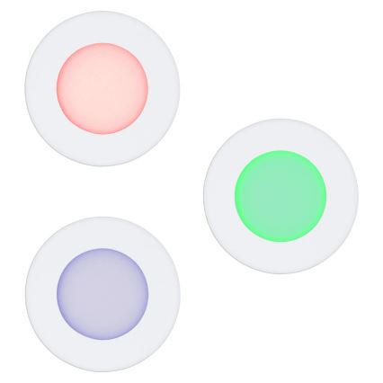Eglo - ETTI 3x LED RGB Himmennettävä riippuva kattovalaisin FUEVA-C 1xLED/3W/230V
