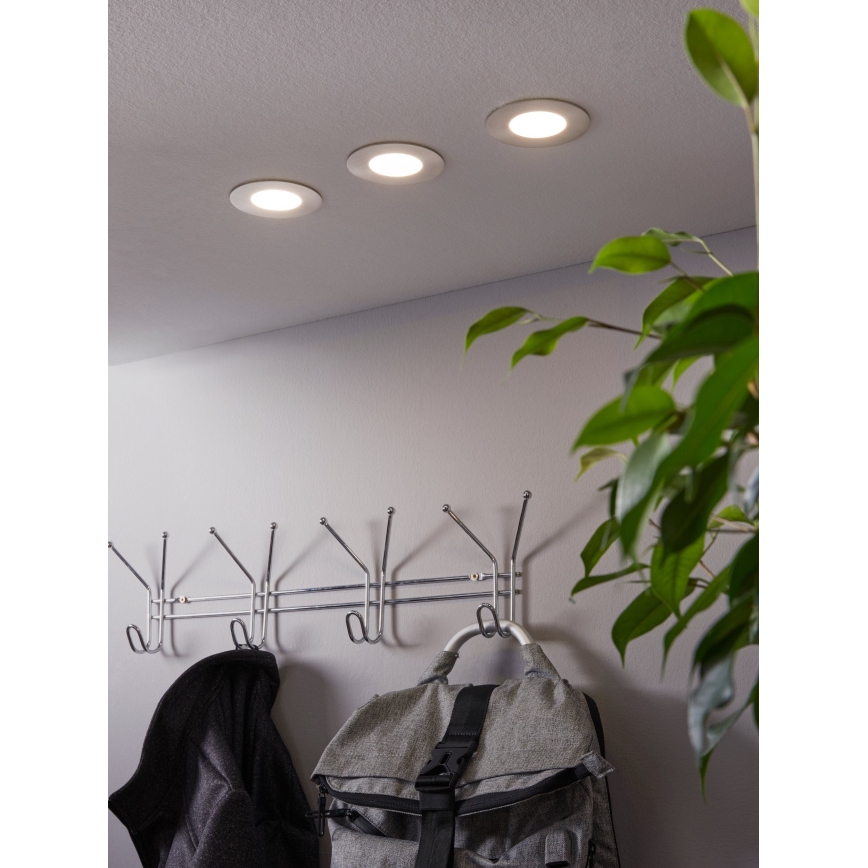 Eglo - SETTI 3x himmennettävää LED RGB alasvaloa FUEVA-C 1xLED/3W/230V