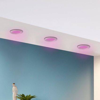 Eglo - SETTI 3x LED RGB Himmennettävä riippuva kattovalaisin FUEVA-C 1xLED/3W/230V