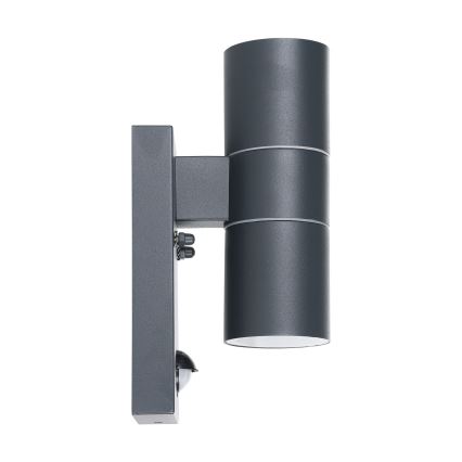Eglo - LED Ulkovalo anturilla 2xGU10/3W/230V IP44