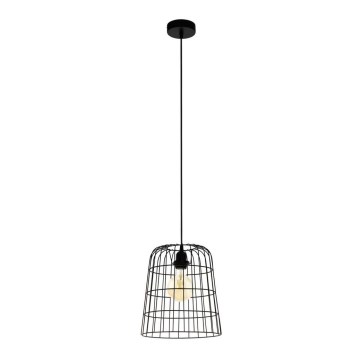 Eglo 33018 - Kattokruunu narulla LONGBURGH 1xE27/60W/230V halkaisija 27 cm