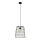 Eglo 33019 - Kattokruunu narulla LONGBURGH 1xE27/60W/230V halkaisija 33,5 cm