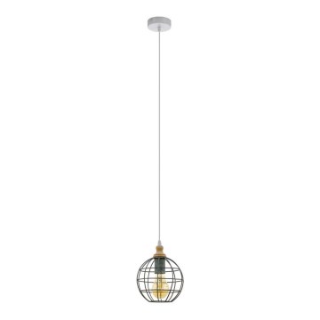 Eglo 33034 - Kattokruunu narulla ITCHINGTON 1xE27/60W/230V
