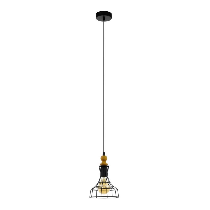 Eglo 33043 - Kattokruunu narulla BAMPTON 1xE27/60W/230V halkaisija 180mm