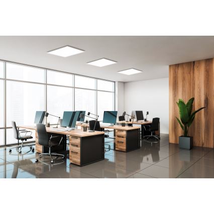 Eglo - Himmennettänä LED-paneeli LED-RGBW/21W/230V + kauko-ohjaus