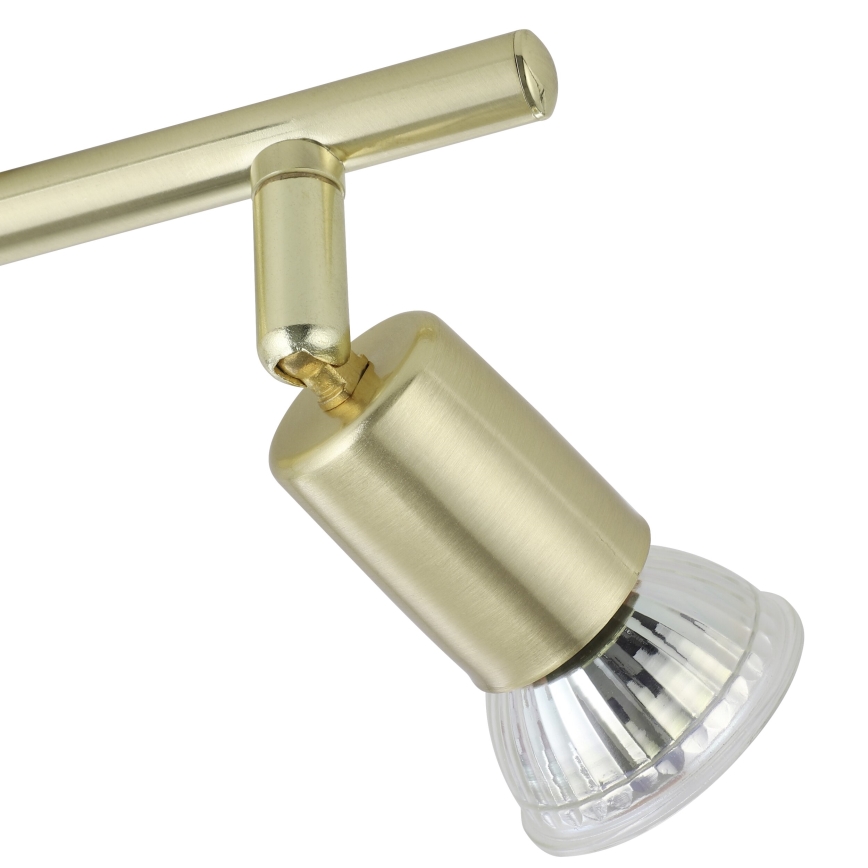 Eglo - LED-kohdevalaisin 2xGU10/2,8W/230V 3000K kulta