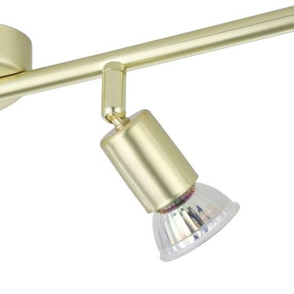 Eglo - LED-kohdevalaisin 4xGU10/2,8W/230V 3000K kulta