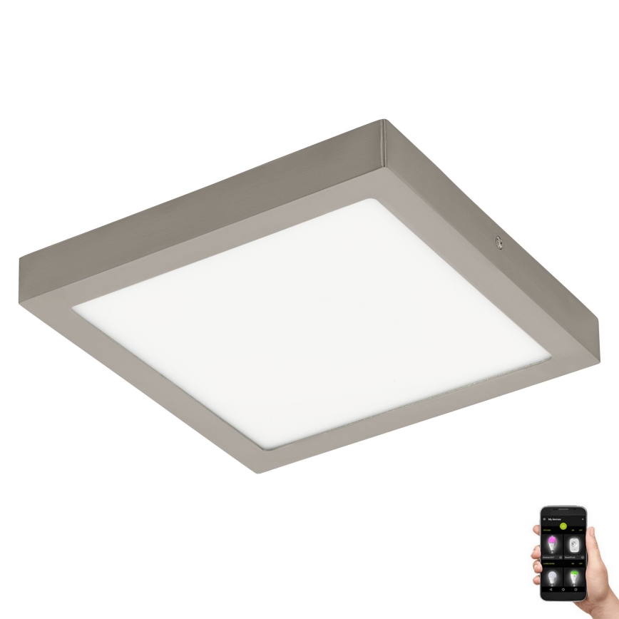 Eglo 33211 - LED RGBW Himmennettävä kattovalo FUEVA LED/24W/230V