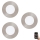 Eglo 33216 - SETTI 3x LED RGBW Himmennettävä riippuva kattovalaisin FUEVA-C LED/3W/230V