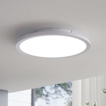 Eglo 33341 - himmennettävä LED RGBW -kattovalaisin SARSINA-C, LED/16W/230V, 2700–6500K, halkaisija 30 cm + kauko-ohjain