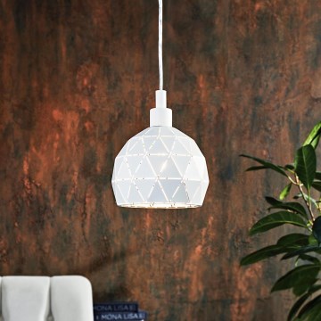 Eglo 33344 - Kattokruunu narulla ROCCAFORTE 1xE14/40W/230V