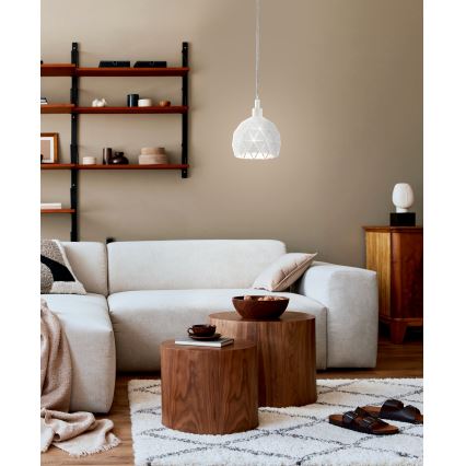 Eglo 33344 - Kattokruunu narulla ROCCAFORTE 1xE14/40W/230V