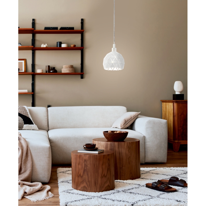 Eglo 33344 - Kattokruunu narulla ROCCAFORTE 1xE14/40W/230V