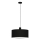Eglo 33355 - AMANI riippuvalaisin johdolla 1xE27/60W/230V halkaisija 53 cm musta
