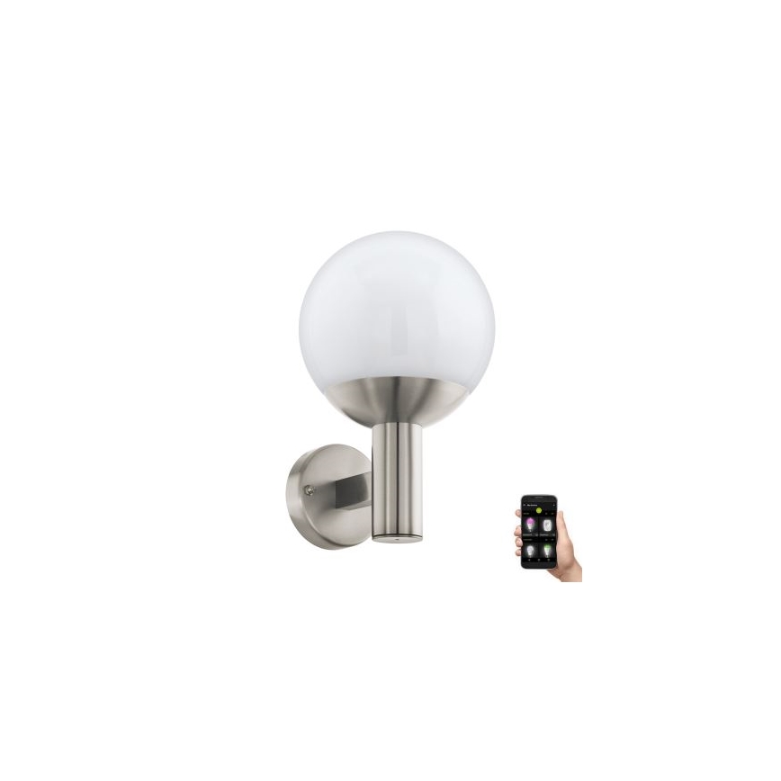 Eglo 33564 - LED-ulkovalaisin NISIA-C LED/9W/230V IP44