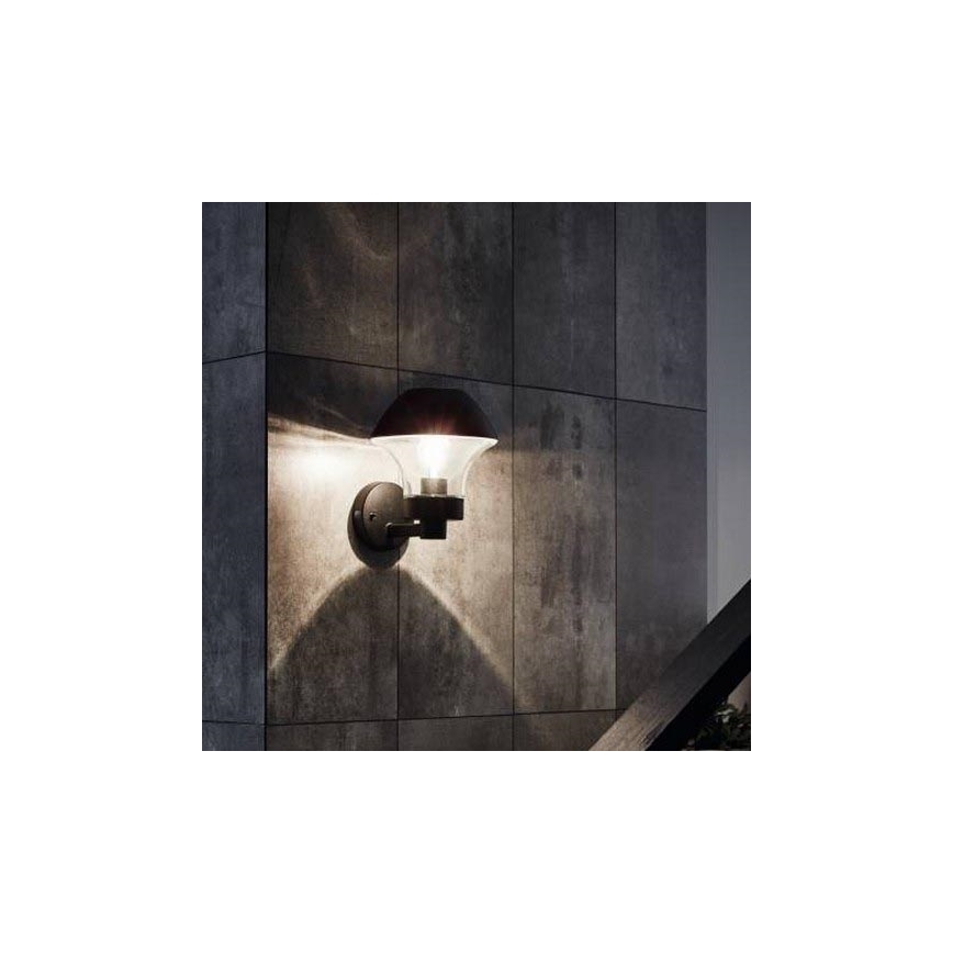 Eglo 33567 - LED-himmennettävä ulkoseinävalaisin VERLUCCA-C 1xE27/9W/230V IP44