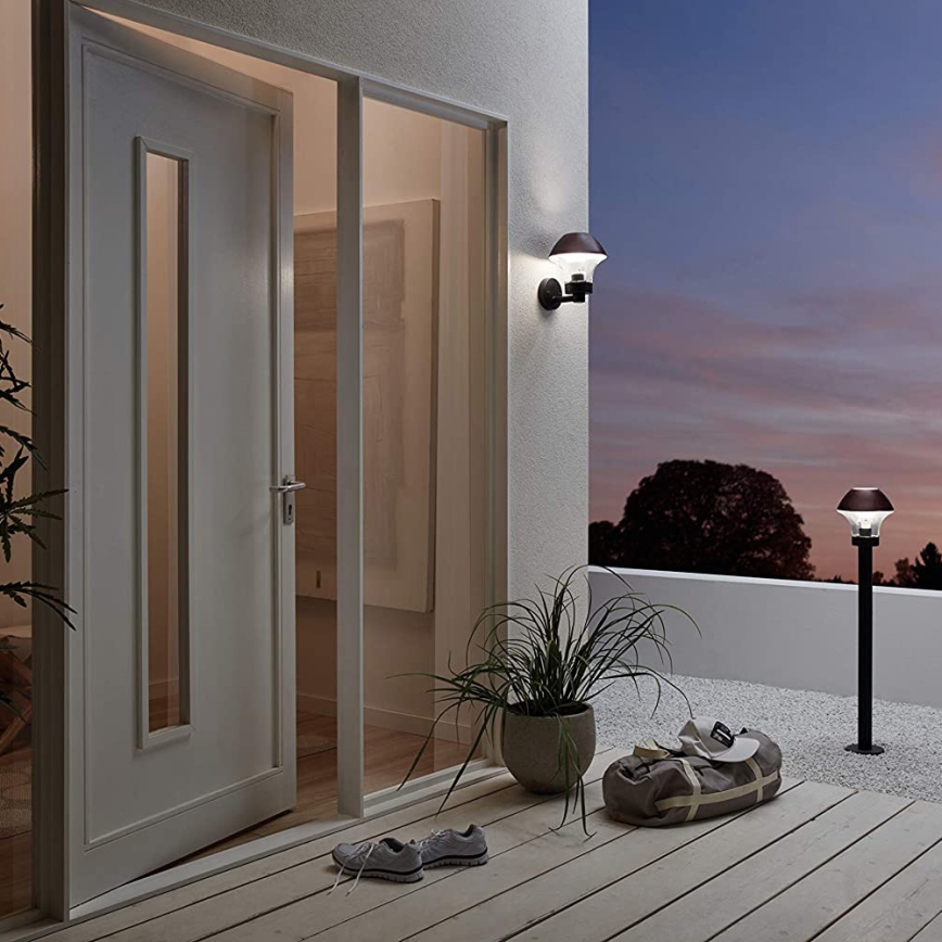 Eglo 33568 - Himennettävä LED-ulkovalaisin VERLUCCA-C 1xE27/9W/230V IP44