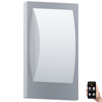 Eglo 33569 - LED-ulkoseinävalaisin VERRES-C LED/9W/230V IP44 mattakromi