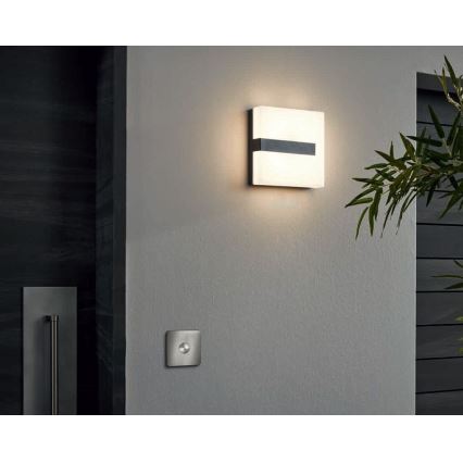 Eglo 33574 - LED Himmennettävä ulkoseinävalaisin TORAZZA-C LED/14W/230V IP44