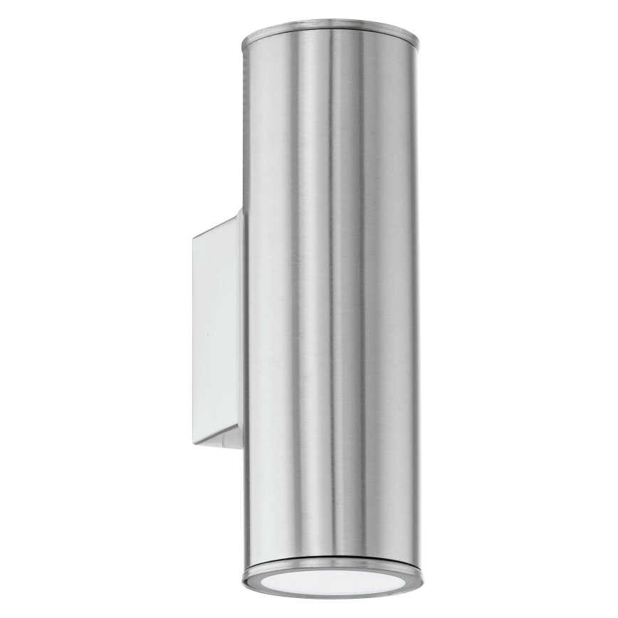 Eglo 33582 - LED RGBW Himmennettävä ulko wall valaistus RIGA 2xGU10/5W/230V IP44