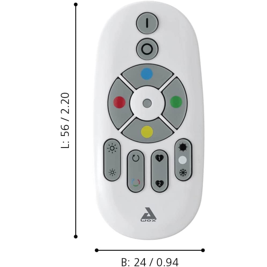 Eglo 33994 - Kauko-ohjain CONNECT-Z Bluetooth ZigBee