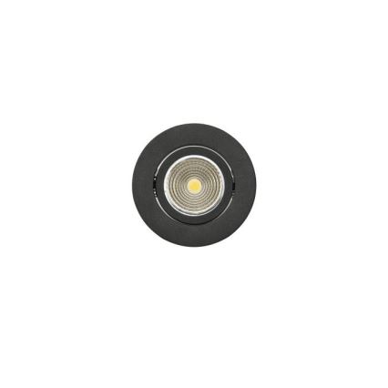 Eglo - LED Himmennettävä upotettava valo/6W/230V musta