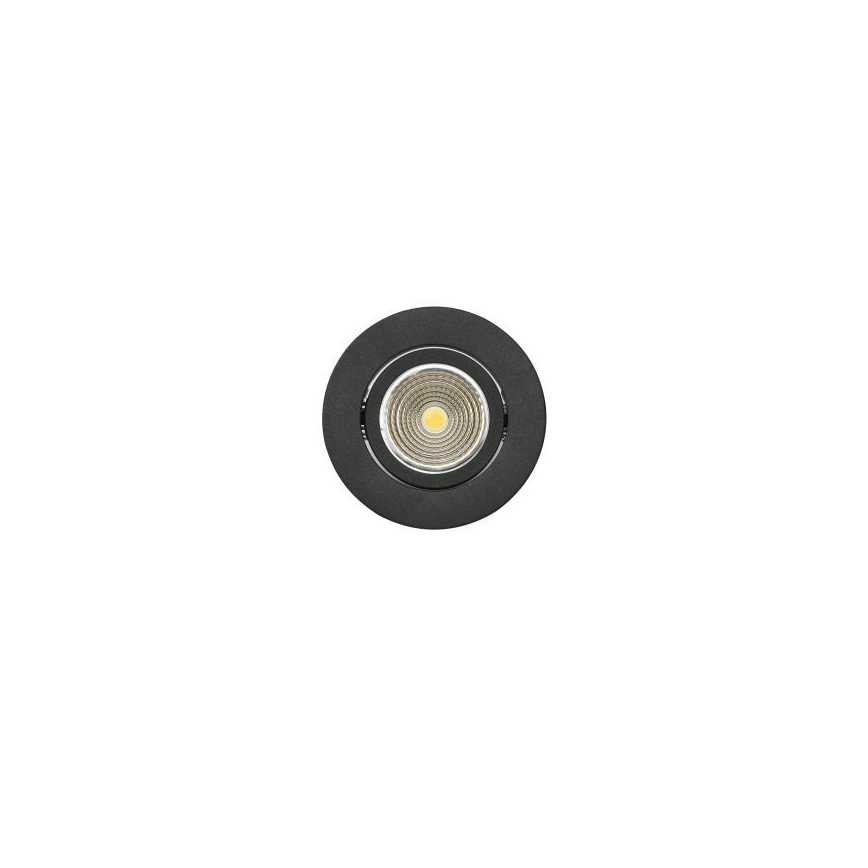 Eglo - LED Himmennettävä upotettava valo/6W/230V musta