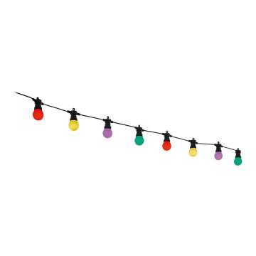 Eglo 34012 - LED RGB Valoketju ulkokäyttöön CAMPANAS 20xLED/5,8 m IP44