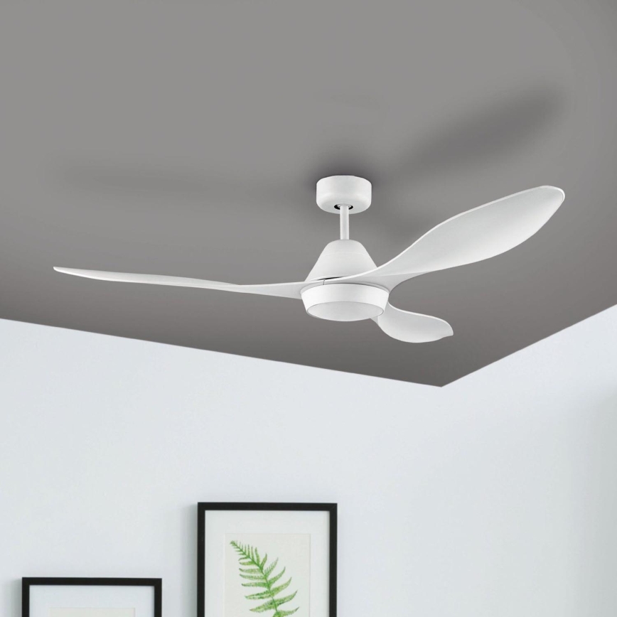 Eglo 35015 - LED Kattotuuletin ANTIBES LED/18W/230V + Kauko-ohjaus