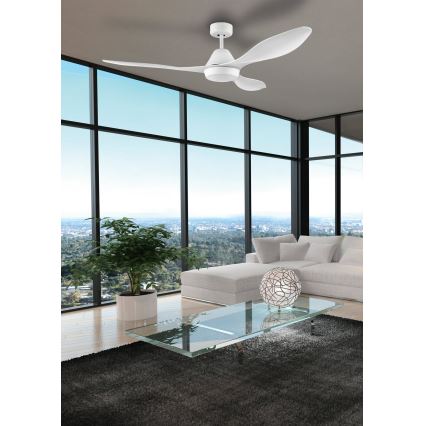 Eglo 35015 - LED Kattotuuletin ANTIBES LED/18W/230V + Kauko-ohjaus