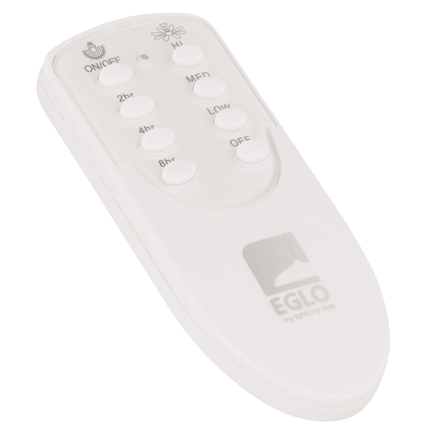 Eglo - LED Kattotuuletin LED/20W/230V 3000/4000/5000K + kauko-ohjaus valkoinen