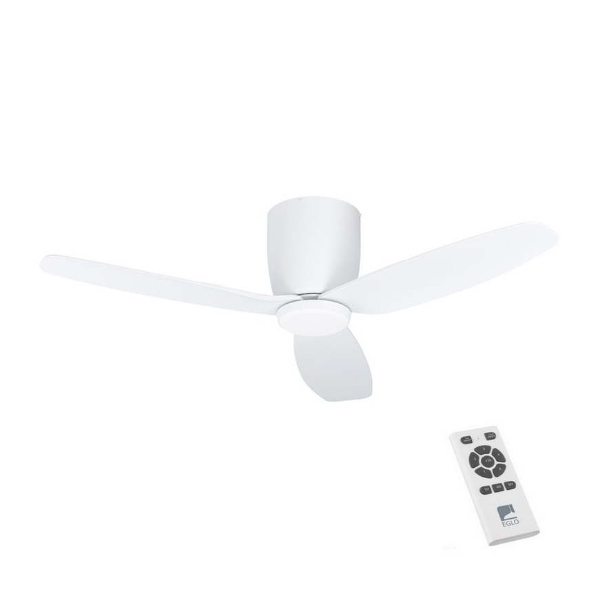 Eglo 35086 - LED-kattotuuletin BAVARO LED / 15W / 230V + kaukosäädin