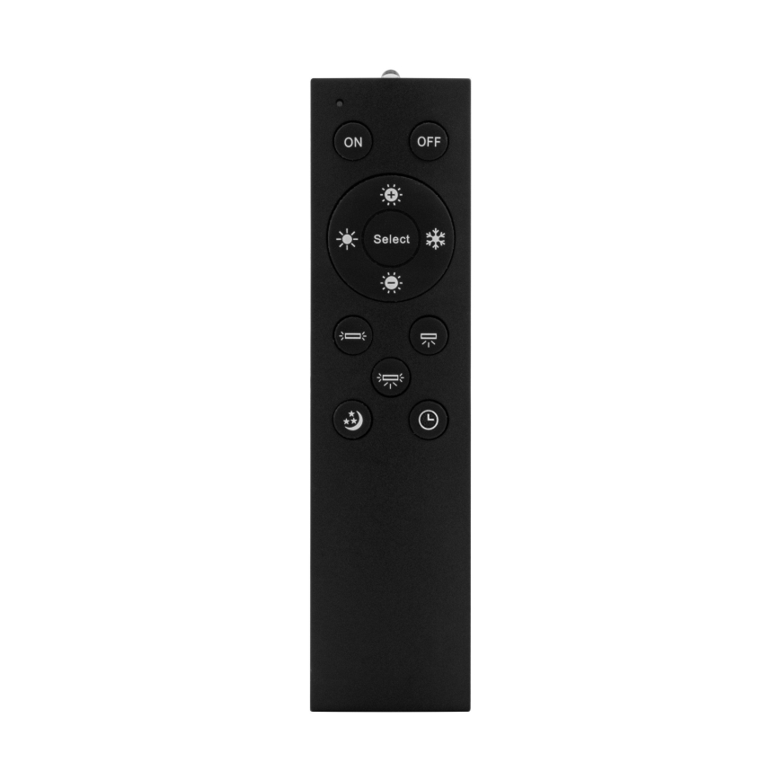 Eglo - Himmennettävä LED-kattovalaisin LED/29,4W/230V 2700-6500K musta + kauko-ohjaus