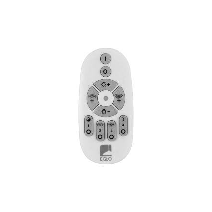 Eglo - Himmennettävä LED-kattokruunu johdossa 3xLED/8W/230V + 3xLED/8,5W 3000K musta + kauko-ohjaus