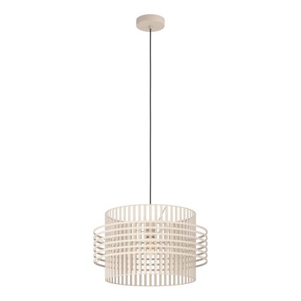 Eglo - Kattokruunu johdossa 1xE27/40W/230V halkaisija 48 cm kerma