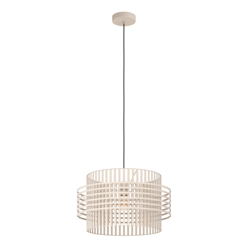 Eglo - Kattokruunu johdossa 1xE27/40W/230V halkaisija 48 cm kerma