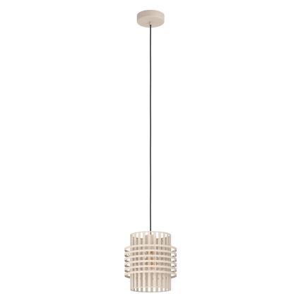 Eglo - Kattokruunu johdossa 1xE27/40W/230V halkaisija 21 cm kerma